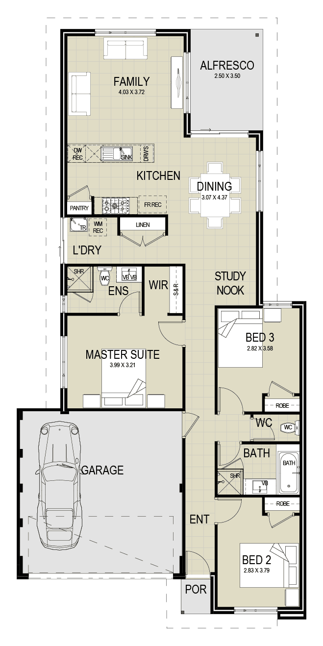 Hilbert- Prime Location floor plan